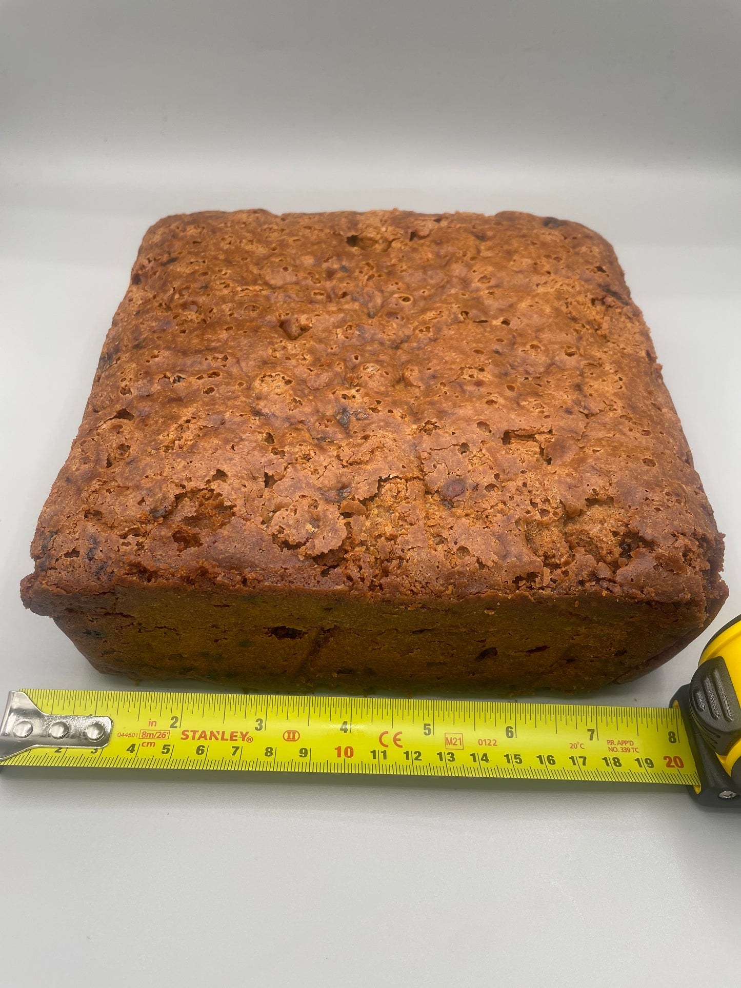8 inch Square Christmas Cake