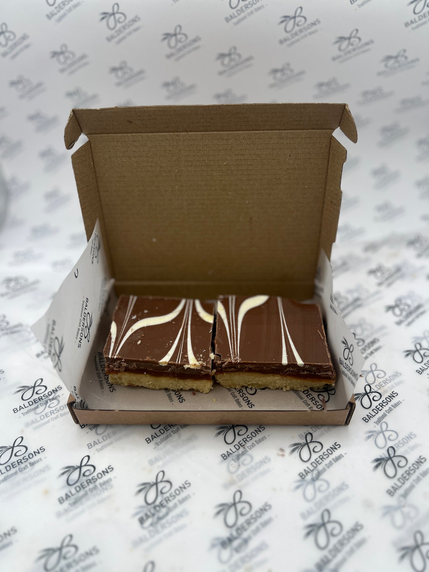 Box of 4 Homemade Caramel slice