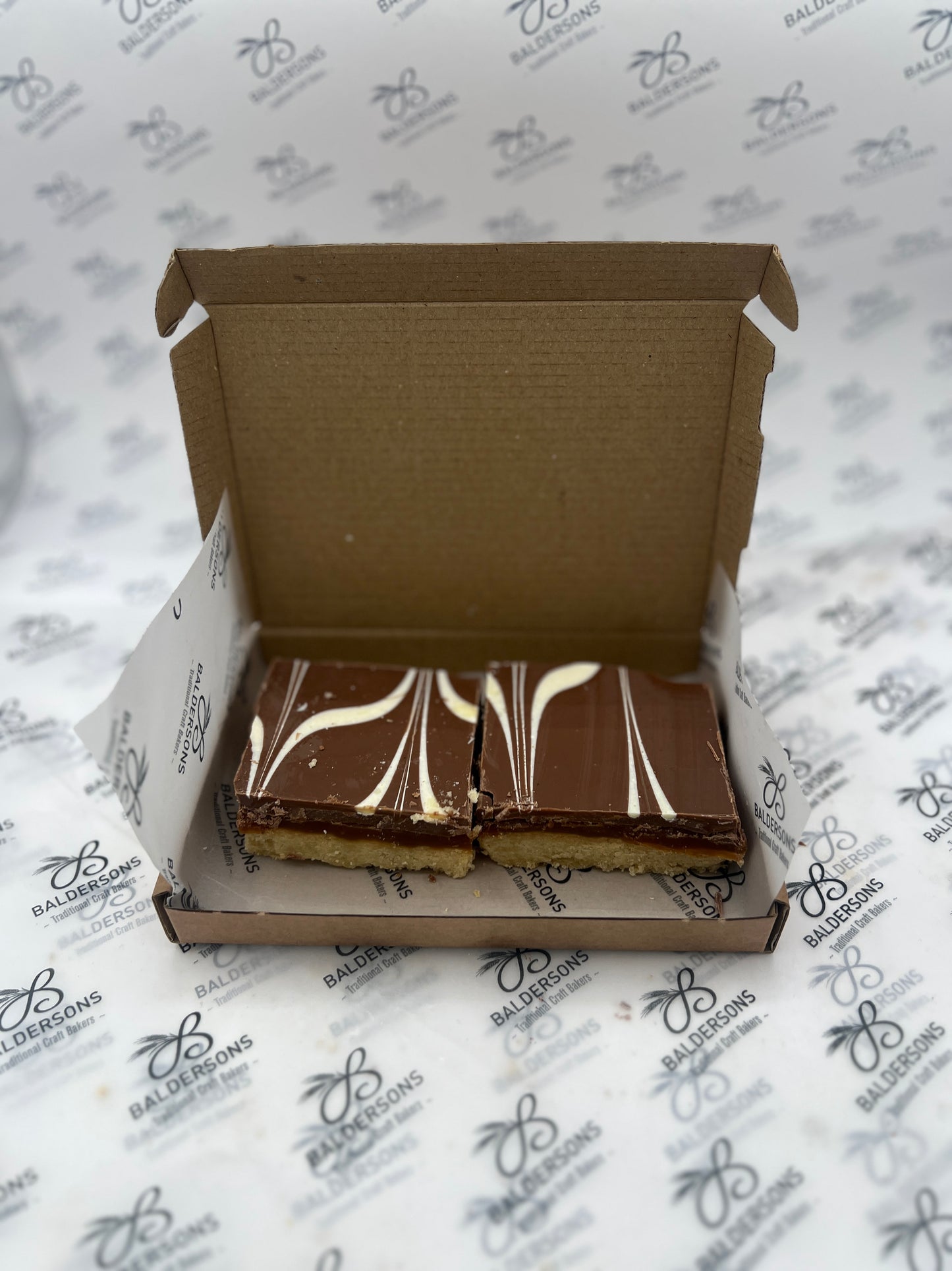 Box of 4 Homemade Caramel slice