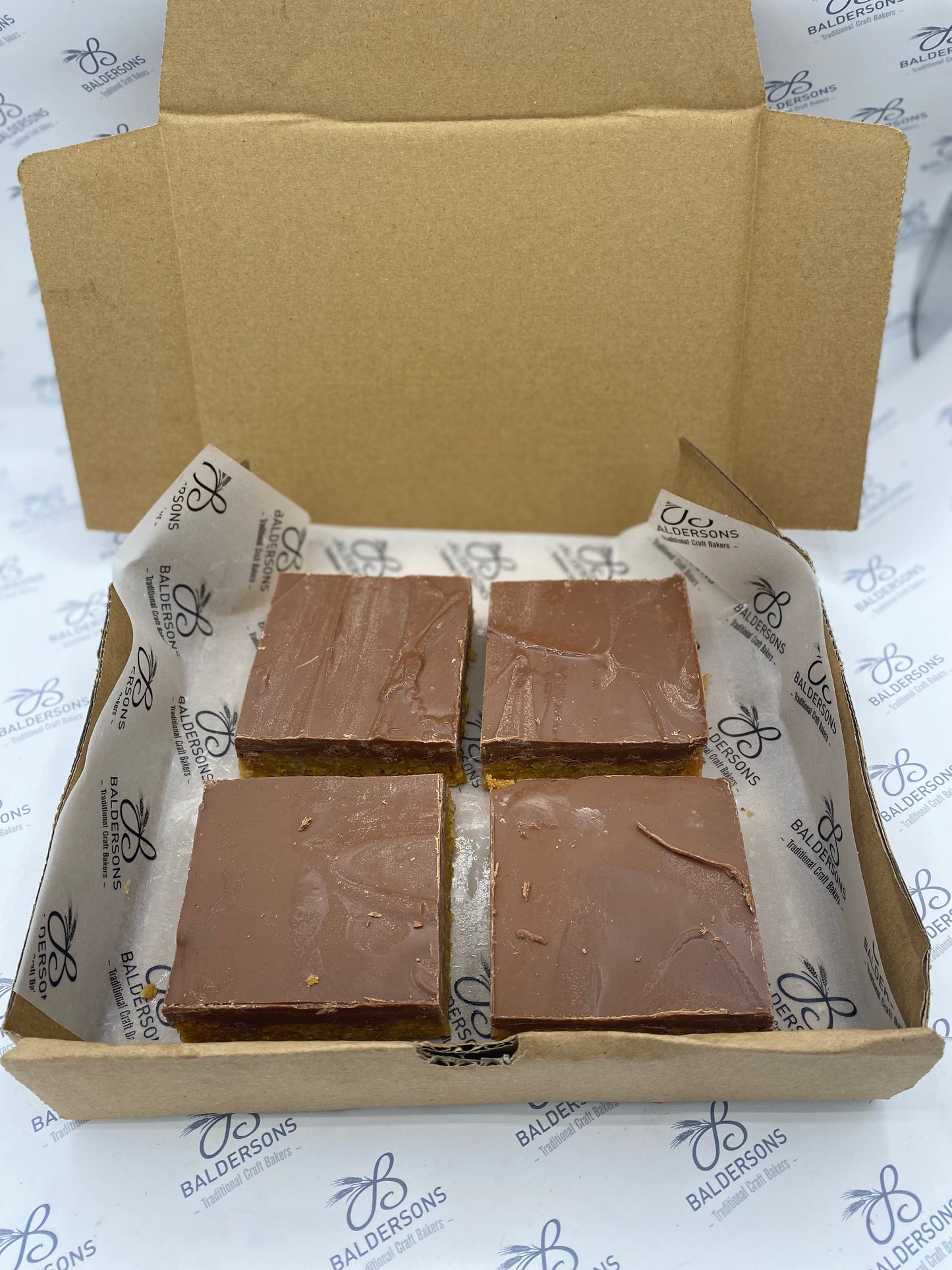 Box of 4 best seller Chocolate Flapjack